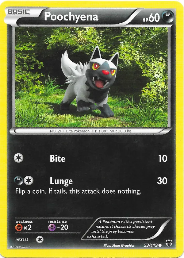Carte Poochyena — Phantom Forces