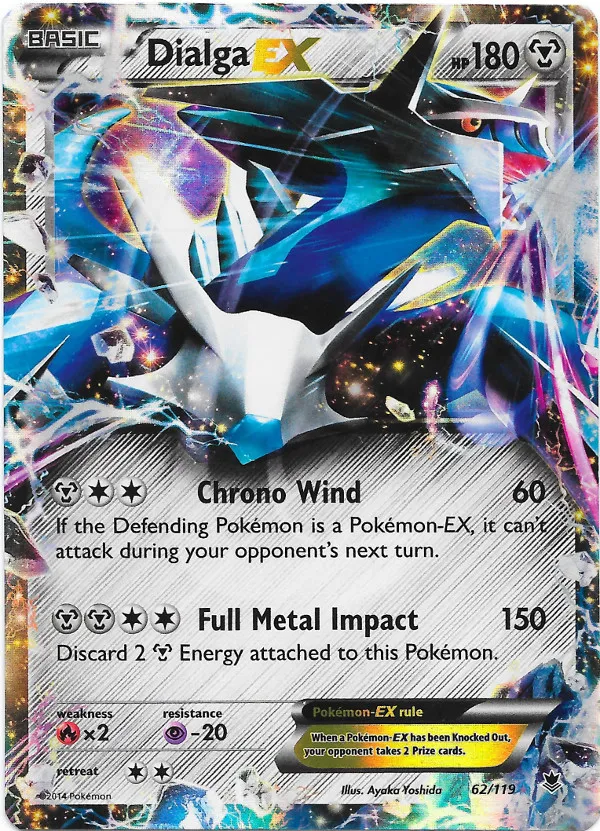 Carte Dialga EX — Phantom Forces