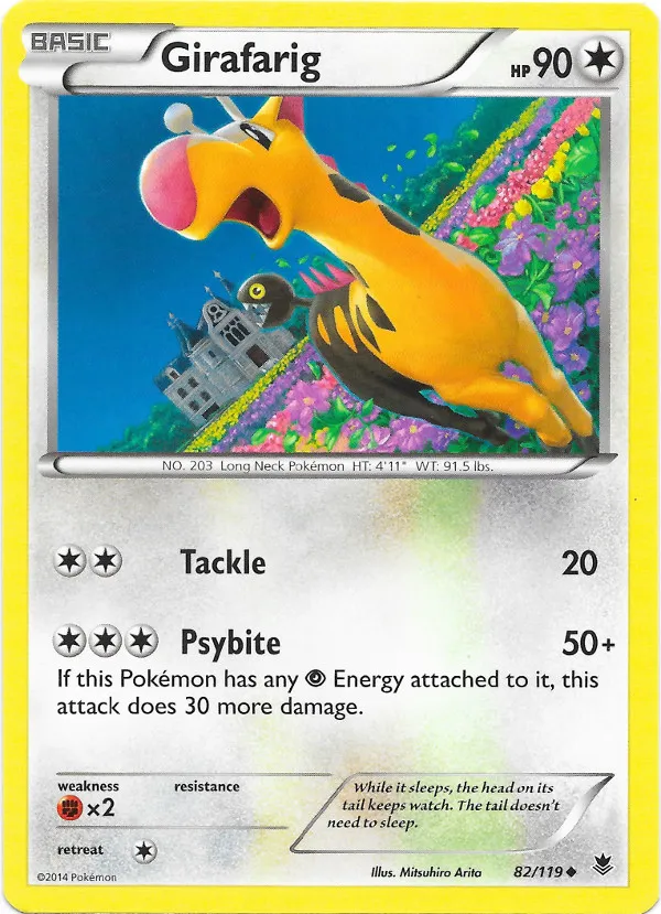 Carte Girafarig — Phantom Forces