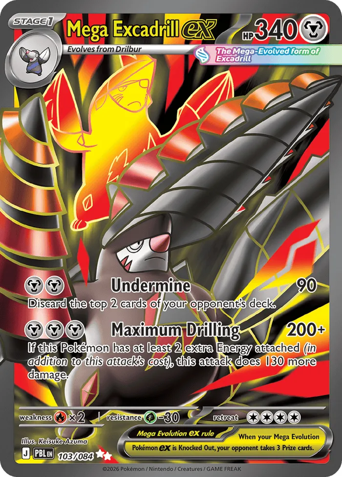 Carte Mega Minotaupe ex — Pitch Black Additionals
