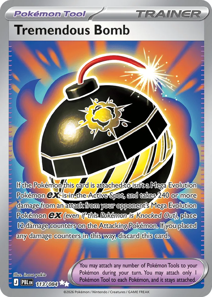 Carte Bomb Géniale — Pitch Black Additionals