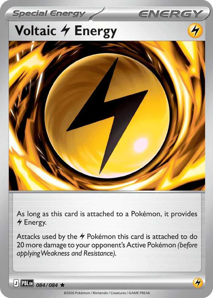 Carte Énergie [L] Voltaïque — Pitch Black Additionals