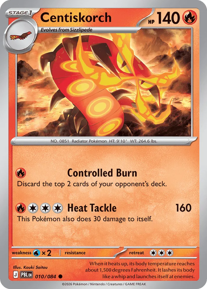 Carte Centiskorch — Pitch Black