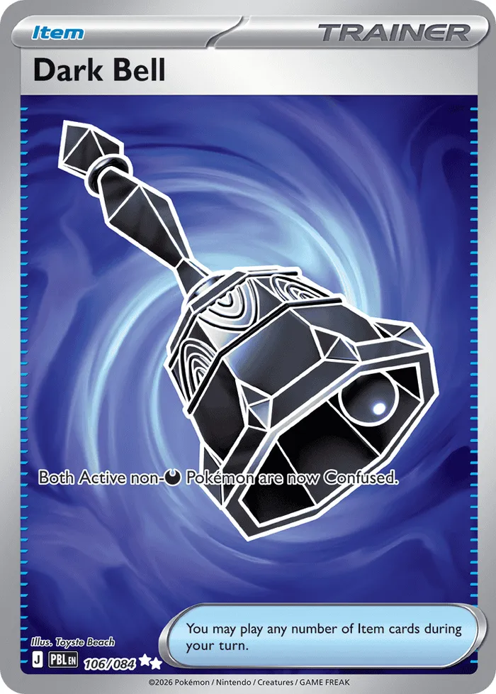 Carte Cloche Ténébreuse — Pitch Black