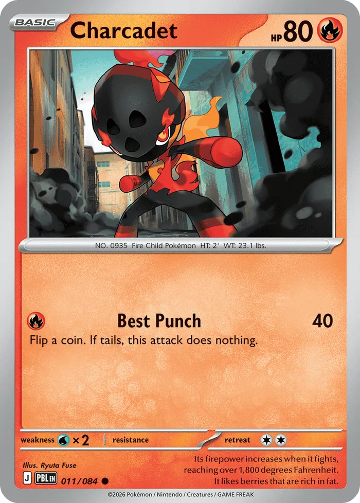 Carte Charcadet — Pitch Black