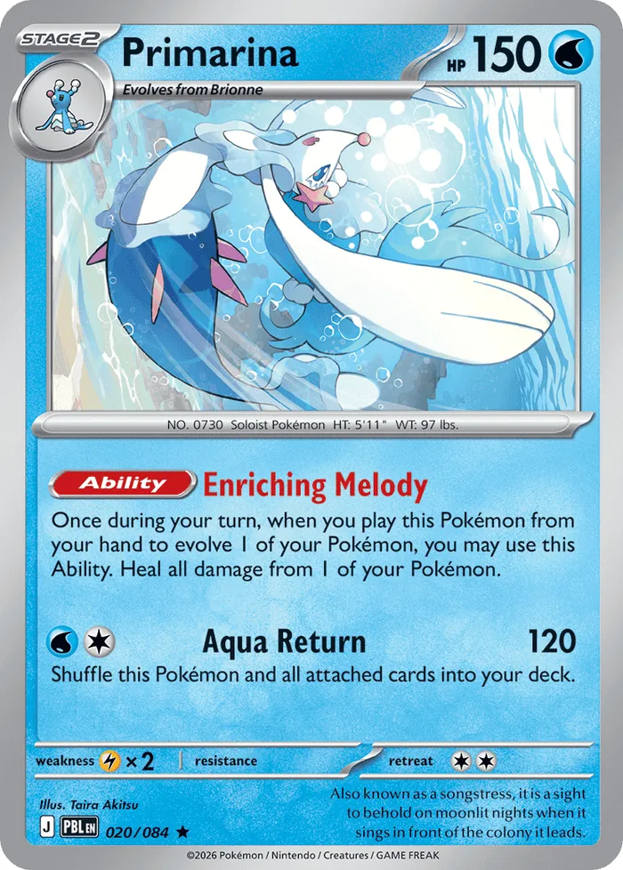 Carte Primarina — Pitch Black