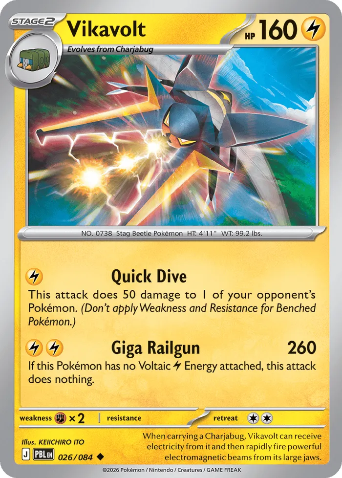 Carte Vikavolt — Pitch Black