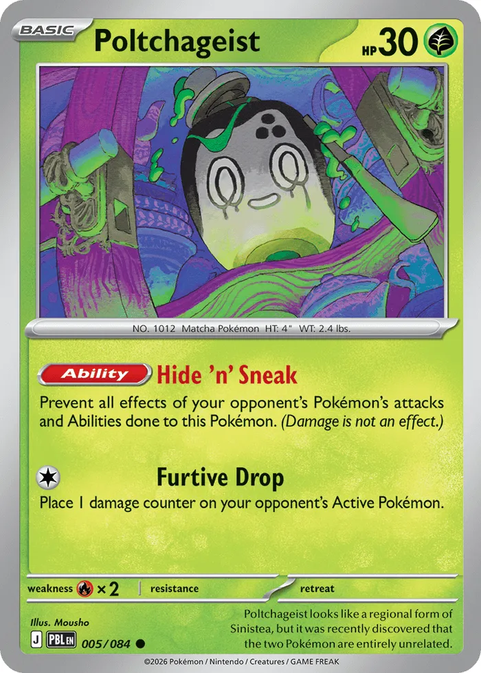 Carte Poltchageist — Pitch Black