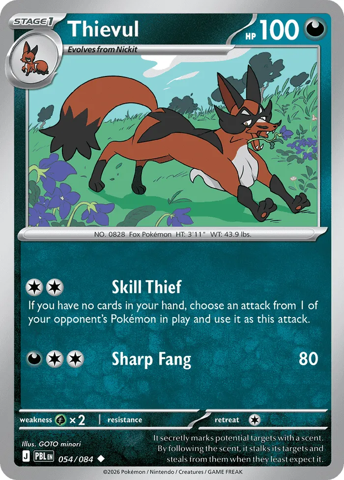 Carte Thievul — Pitch Black