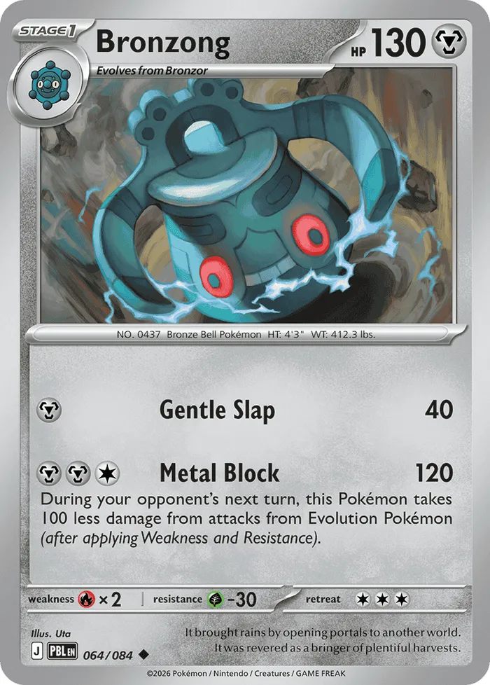 Carte Bronzong — Pitch Black