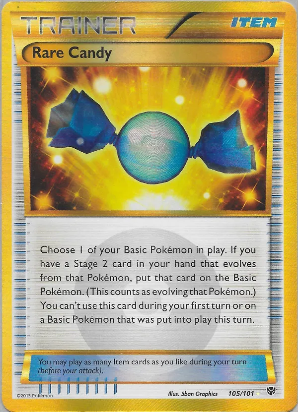 Carte Rare Candy — Plasma Blast