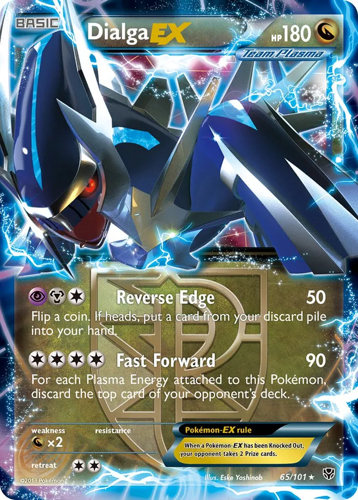 Carte Dialga EX — Plasma Blast