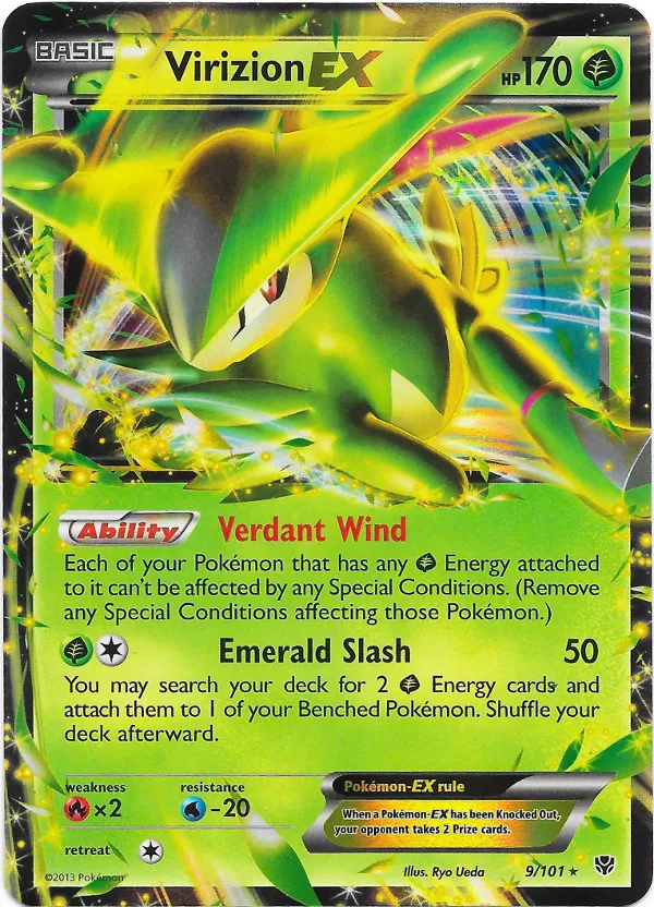 Carte Viridium EX — Plasma Blast