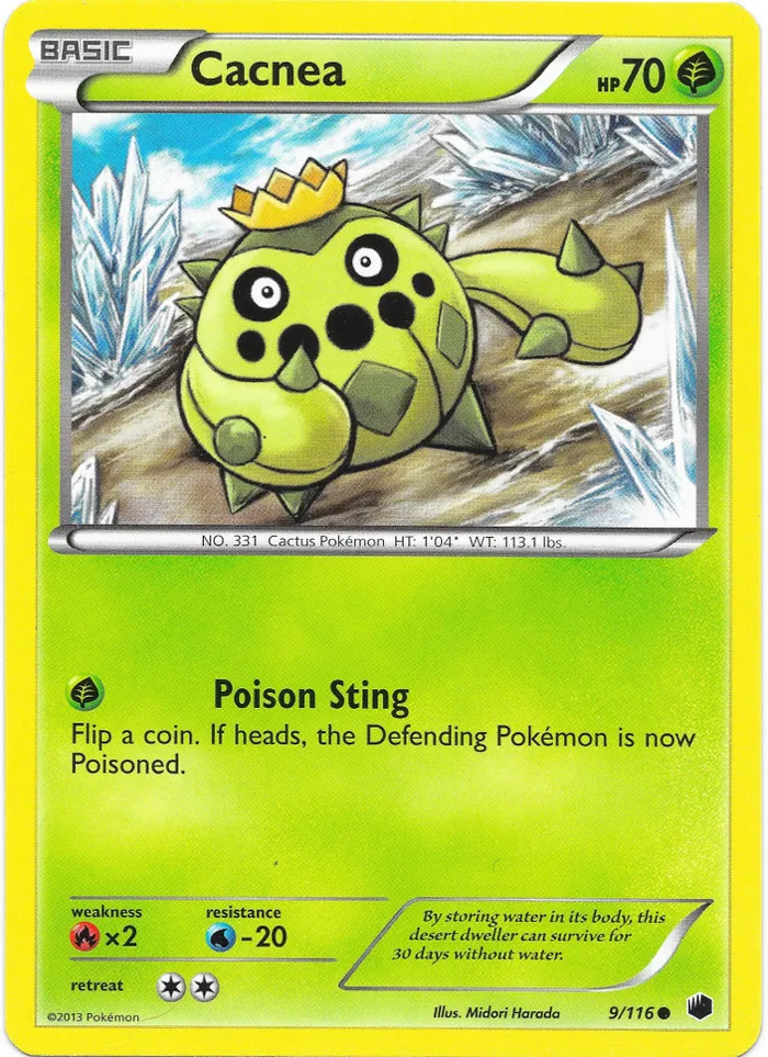 Carte Cacnea — Plasma Freeze
