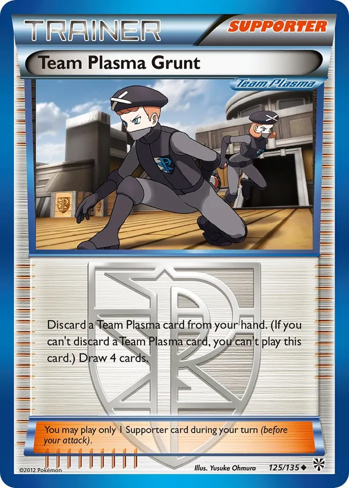 Carte Sbire de la Team Plasma — Plasma Storm