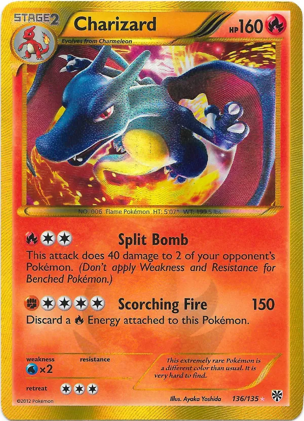 Carte Charizard — Plasma Storm
