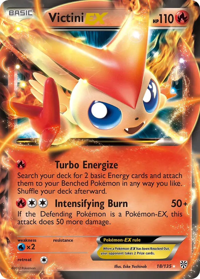 Carte Victini EX — Plasma Storm