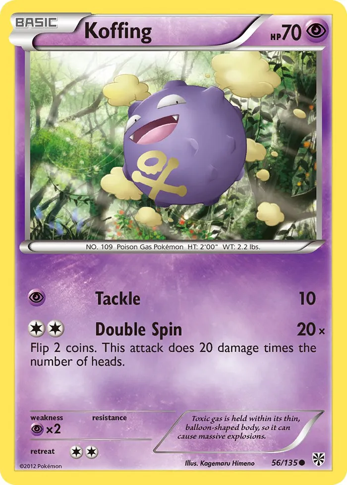 Carte Koffing — Plasma Storm