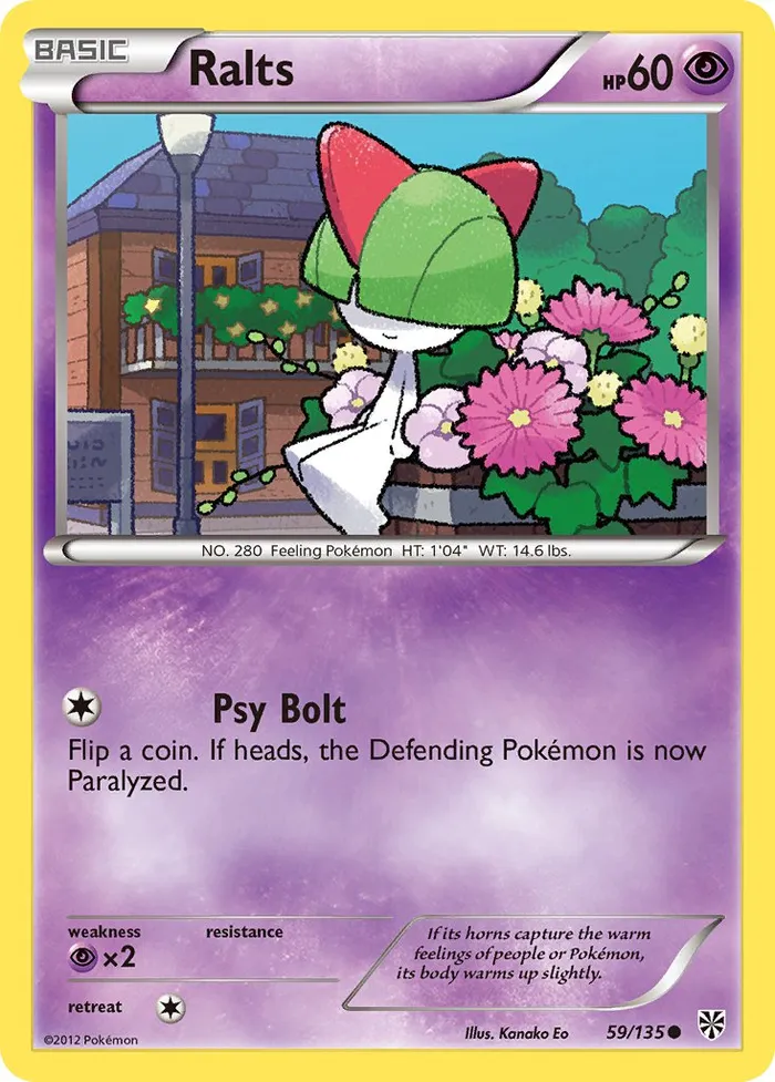 Carte Ralts — Plasma Storm