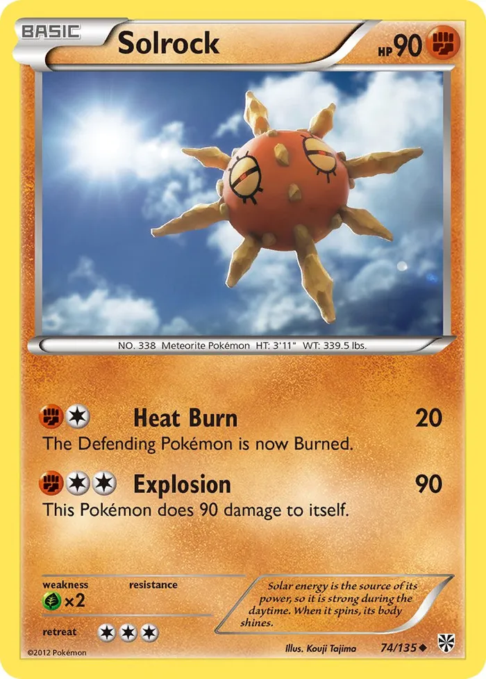 Carte Solaroc — Plasma Storm