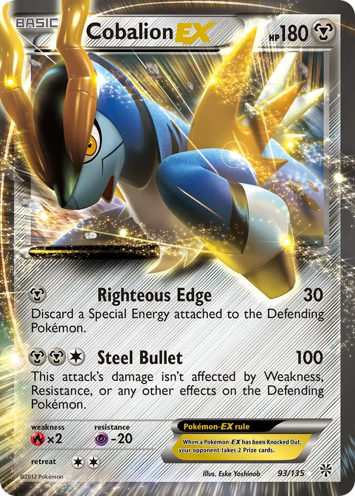 Carte Cobaltium EX — Plasma Storm