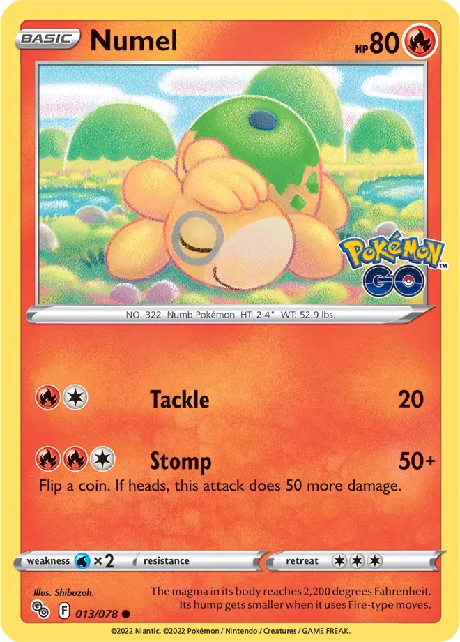 Carte Chamallot — Pokémon GO