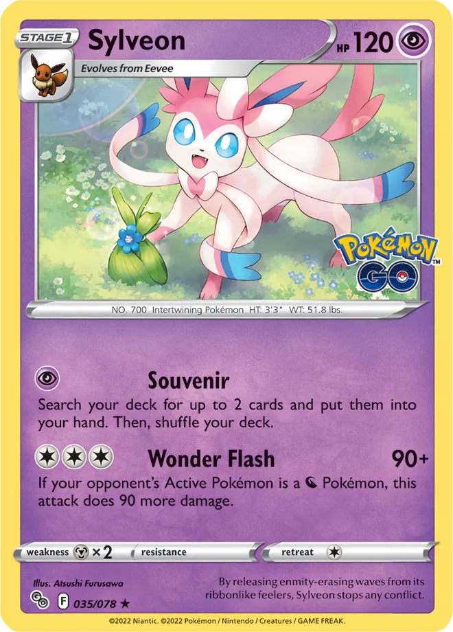 Carte Nymphali — Pokémon GO