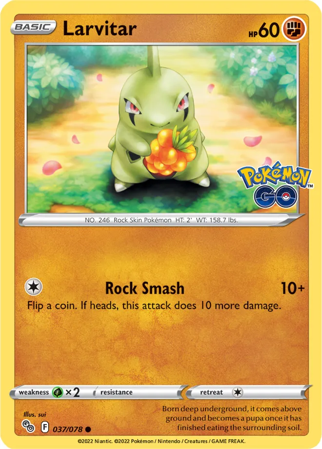 Carte Embrylex — Pokémon GO