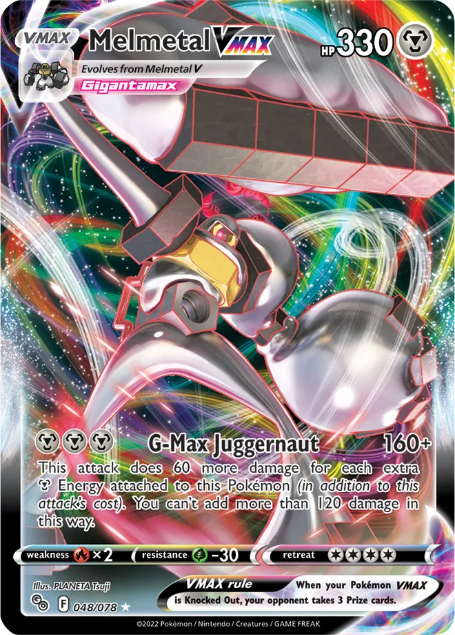 Carte Melmetal VMAX — Pokémon GO