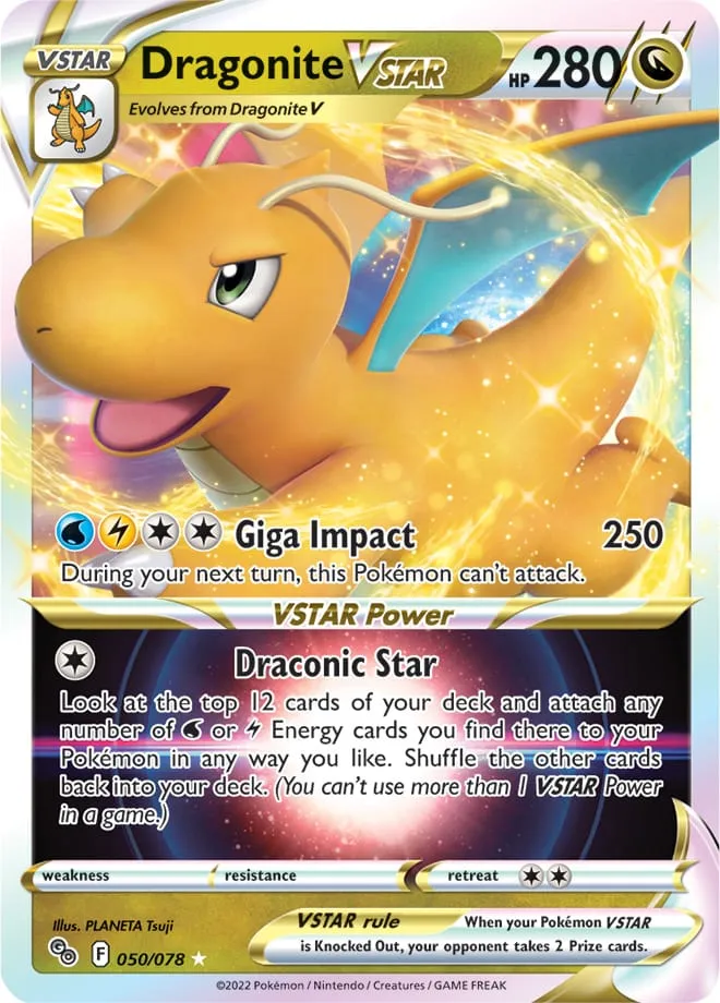 Carte Dracolosse VSTAR — Pokémon GO