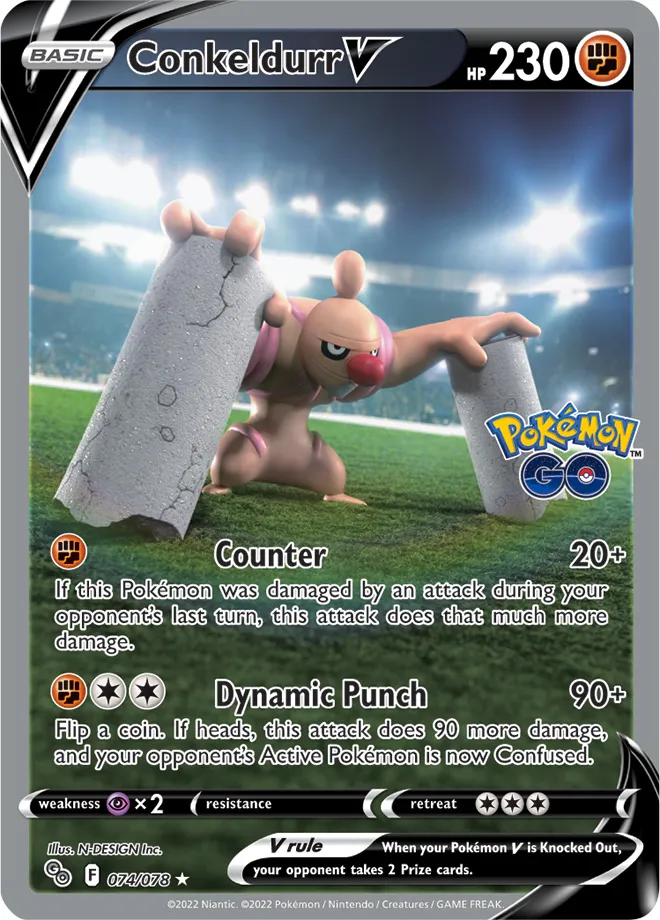 Carte Bétochef V — Pokémon GO