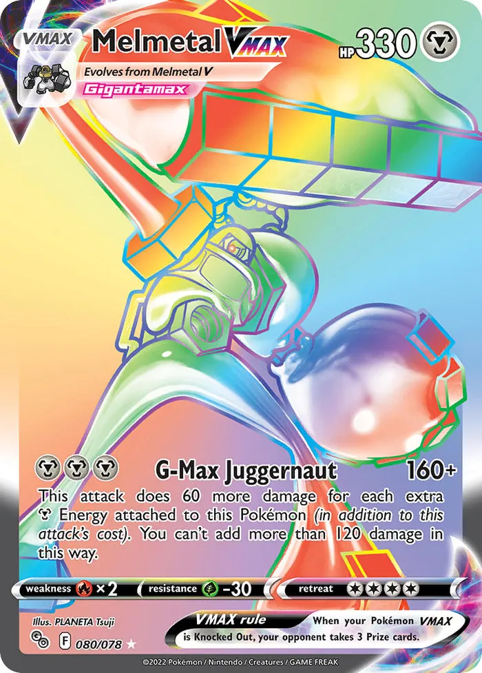 Carte Melmetal VMAX — Pokémon GO