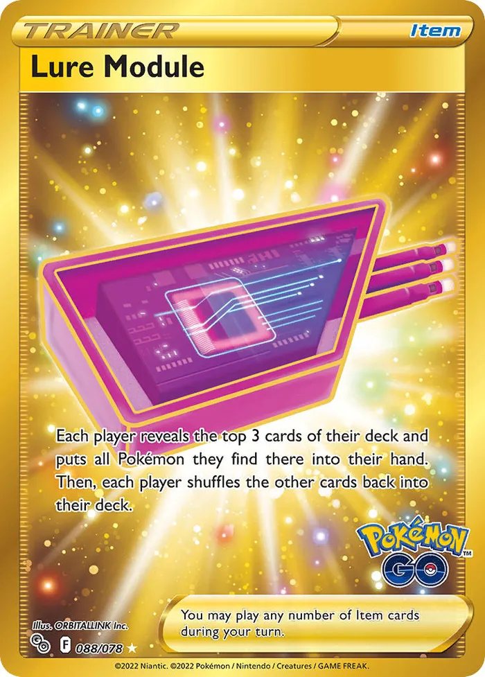 Carte Module Leurre — Pokémon GO