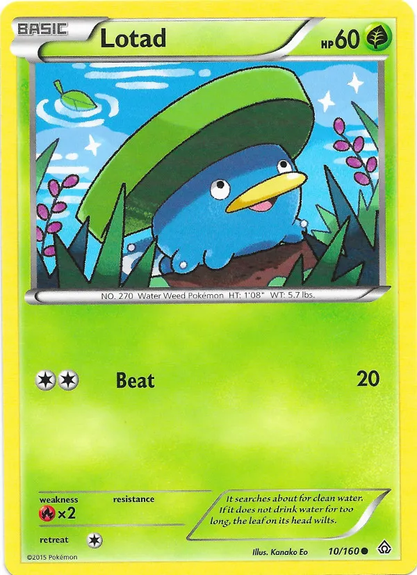 Carte Lotad — Primal Clash