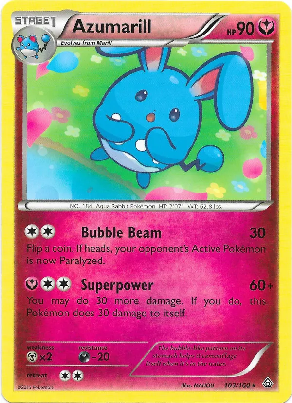 Carte Azumarill — Primal Clash