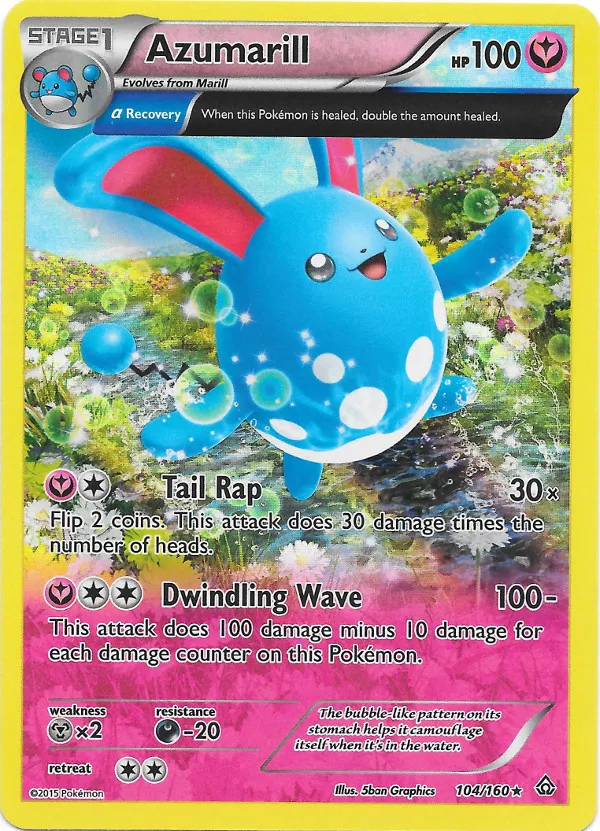 Carte Azumarill — Primal Clash