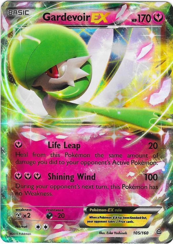Carte Gardevoir EX — Primal Clash