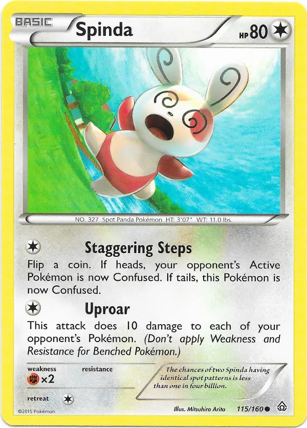 Carte Spinda — Primal Clash