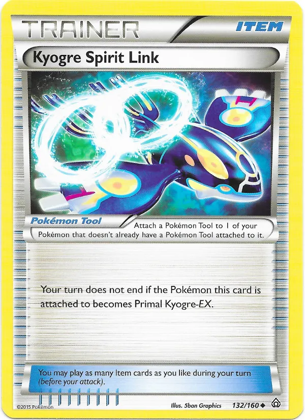 Carte Lien Spirituel Kyogre — Primal Clash