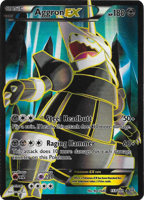 Carte Aggron EX — Primal Clash
