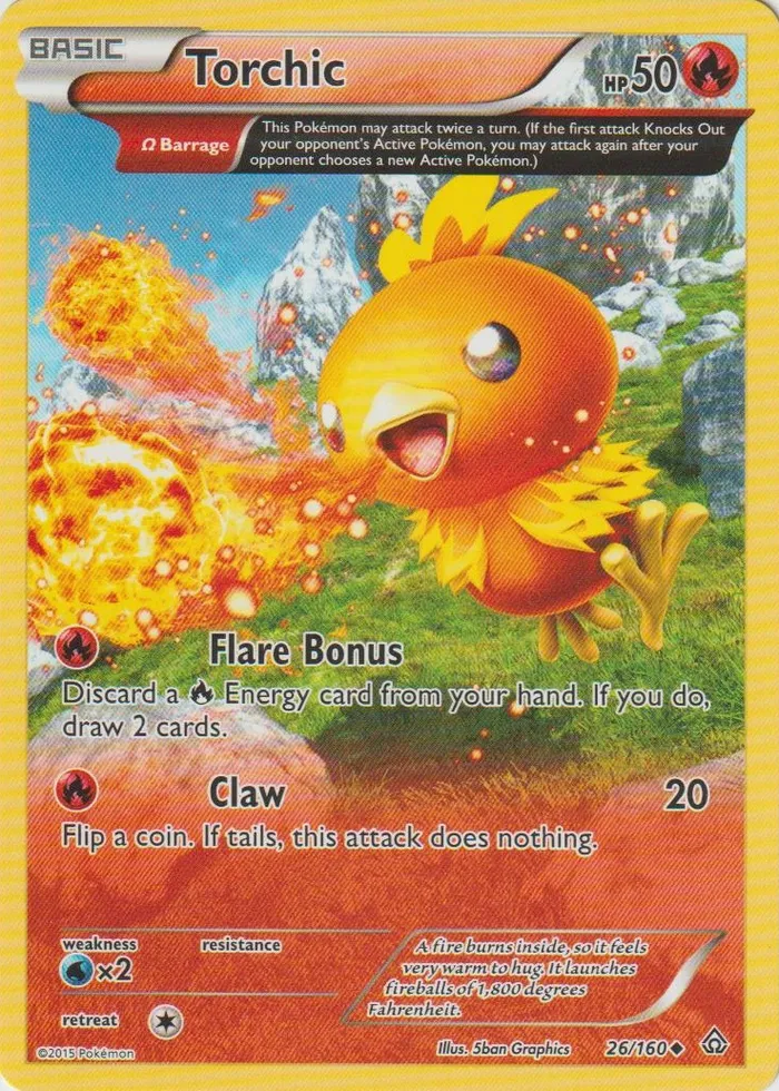 Carte Torchic — Primal Clash