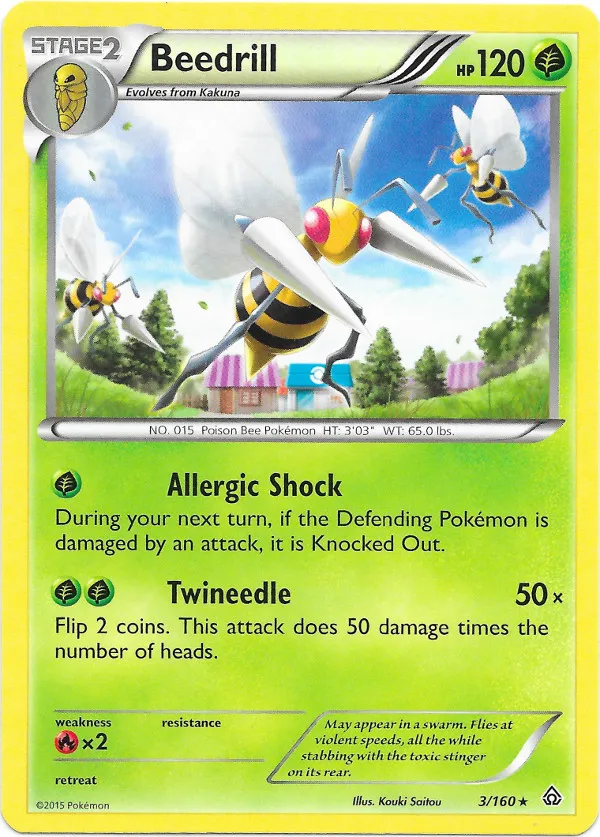Carte Beedrill — Primal Clash