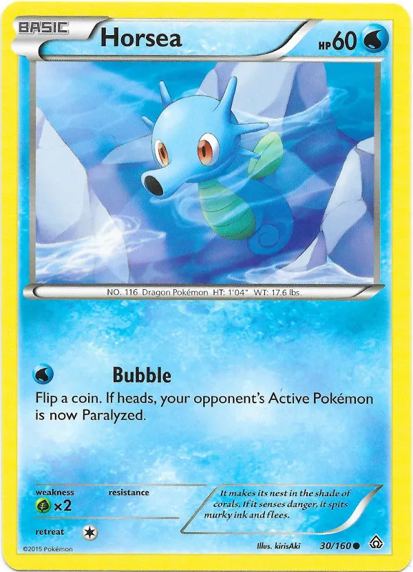 Carte Horsea — Primal Clash