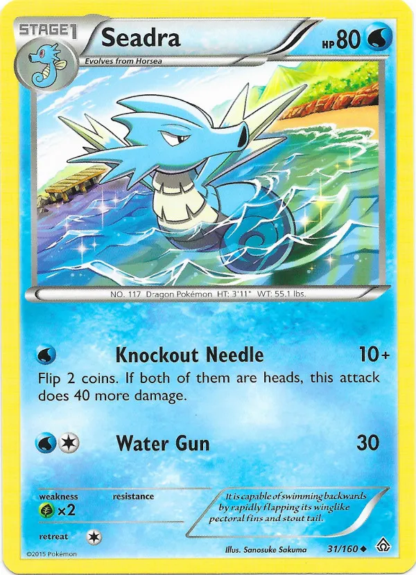 Carte Seadra — Primal Clash