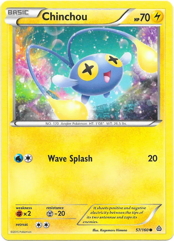 Carte Chinchou — Primal Clash