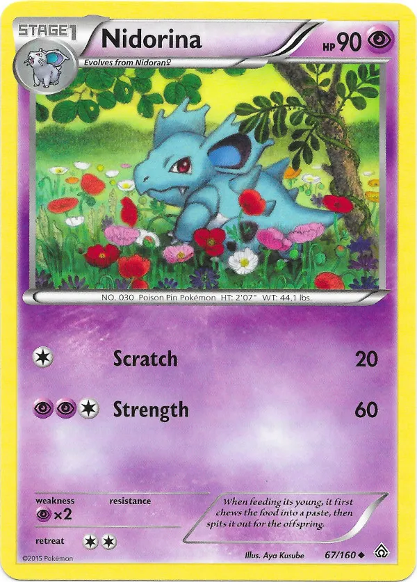 Carte Nidorina — Primal Clash