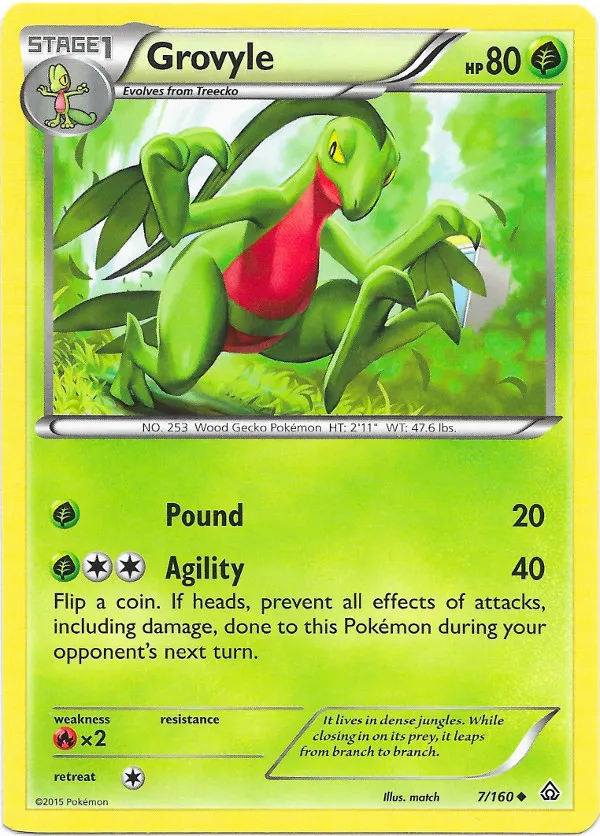 Carte Grovyle — Primal Clash