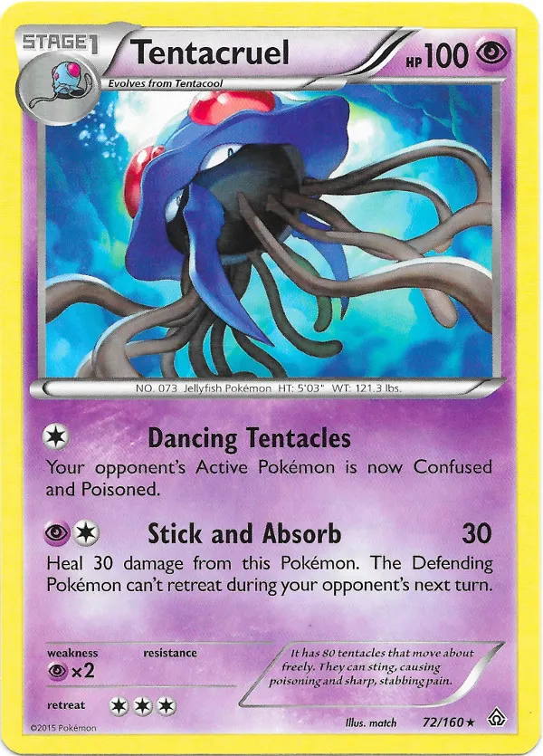 Carte Tentacruel — Primal Clash