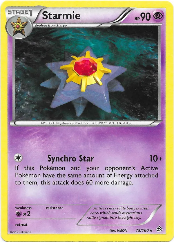 Carte Starmie — Primal Clash