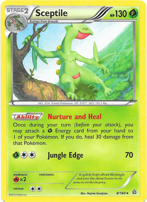 Carte Sceptile — Primal Clash